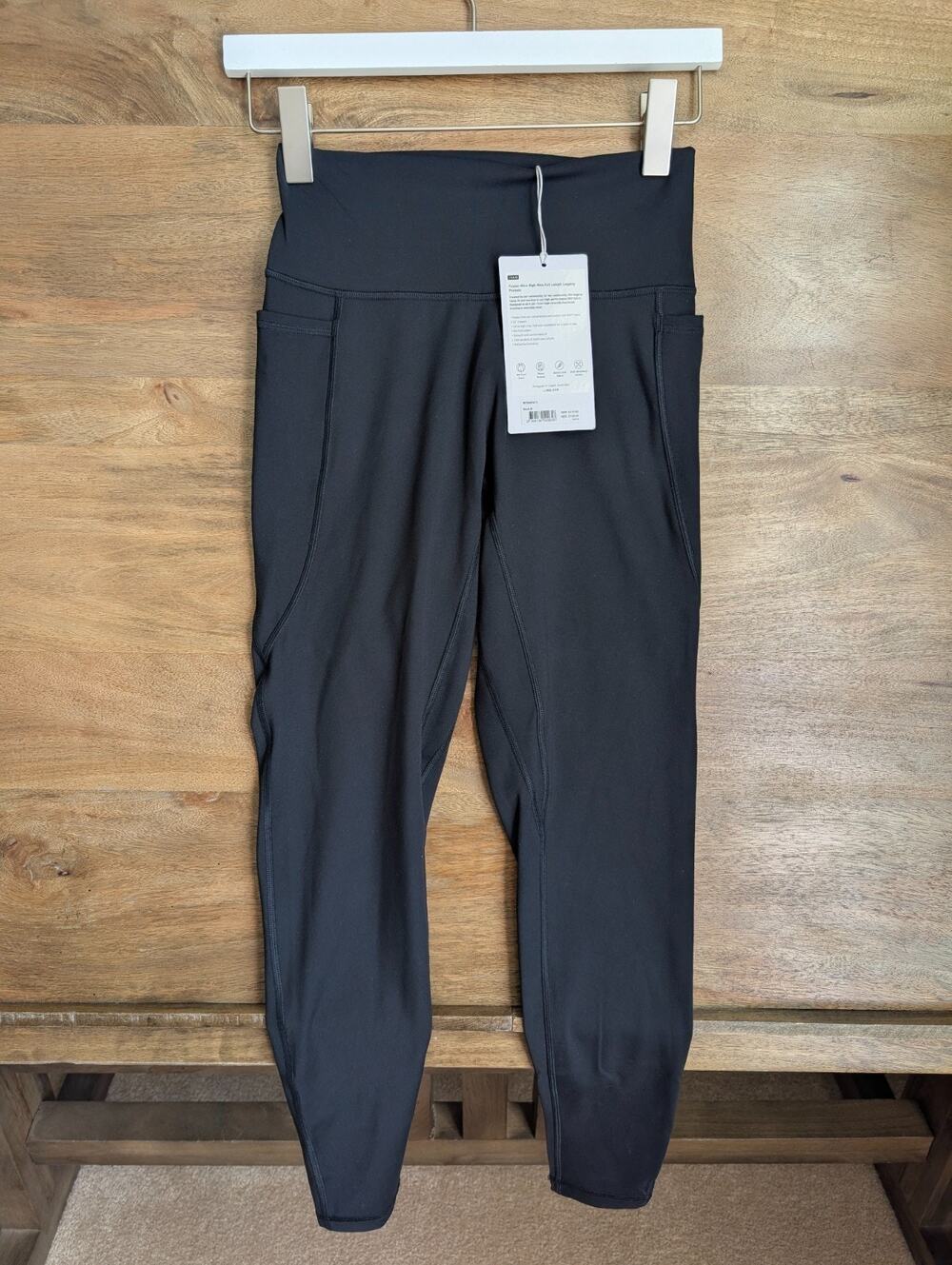 NWT LSKD Full Length Legging Women Medium Black Fusion Ultra High-Rise WTGH01413